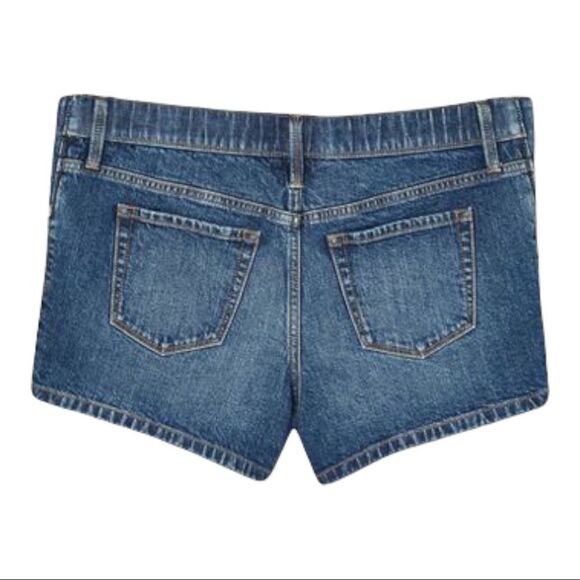 NWT Side Panel Midi Maternity Jean Shorts - Isabel Maternity by Ingrid & Isabel™ - Picture 3 of 6